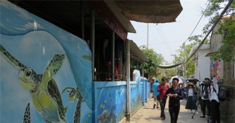 Làng biển Cảnh Dương phát triển kinh tế từ du lịch