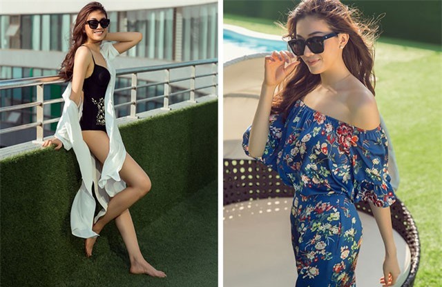 Lệ Hằng gợi ý mặc đẹp khi đi biển 