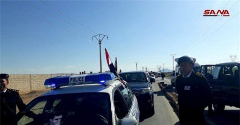 Chùm ảnh: Lực lượng an ninh Syria chính thức tiếp quản pháo đài phiến quân ở Đông Qalamoun 