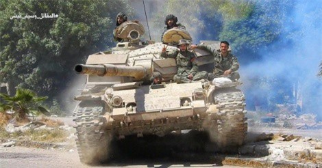 Chùm ảnh: Quân đội Syria đánh bật IS khỏi một số khu vực ở Nam Damascus