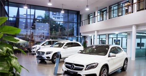 Đại lý phân phối Mercedes Benz giảm 93% lãi
