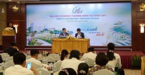 Doanh thu của Thu Duc House đạt gần 2.000 tỷ đồng năm 2017