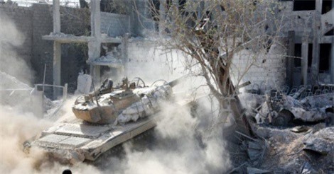 Quân đội Syria giáng cú đấm chí mạng vào IS ở Nam Damascus 