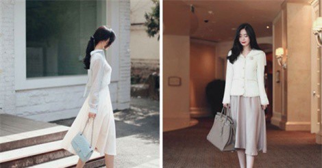 Các kiểu chân váy tiện lợi phối đồ cho nàng công sở