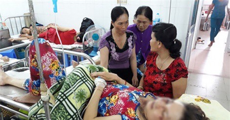 Người phụ nữ bị sét đánh, dây chuyền trên cổ tan chảy