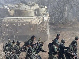 Quân đội Syria cày nát pháo đài trọng yếu của IS ở Nam Damascus