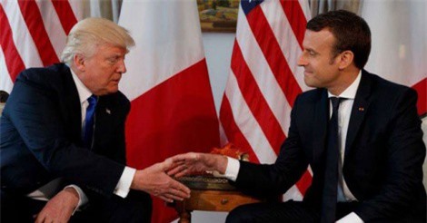 Tổng thống Pháp buông lời thách thức ông Donald Trump 