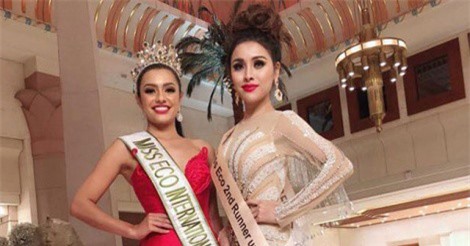 "Bắn" tiếng Anh như tiếng Thái, Thư Dung vẫn đoạt ngôi Á hậu 2 Miss Eco International