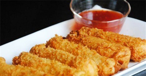 Cách làm món nem tôm phô mai chiên xù ngon hơn nhà hàng