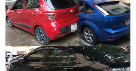 Hà Nội: Khẩn trương điều tra vụ đâm thủng hàng loạt lốp ôtô tại Xuân La
