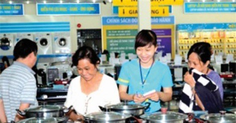 Hàng điện tử gia dụng giảm giá mạnh
