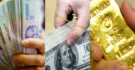 GIÁ VÀNG NGÀY 1/5: USD tăng vọt, vàng 'lao dốc'
