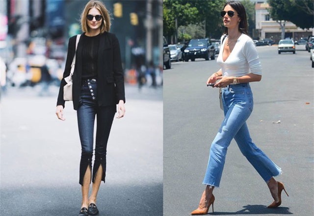 Gợi ý cách mix quần jeans ống loe đẹp đúng điệu