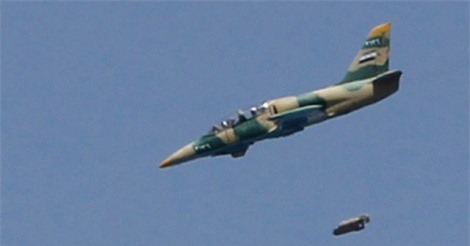 Không quân Syria không kích tới tấp vào pháo đài IS ở Nam Damascus