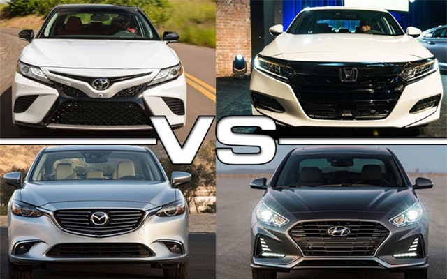 Top 10 xe sedan cỡ trung đáng tin cậy nhất: Kia Optima, Mazda 6 xếp trên Totota Camry