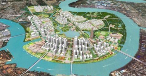 Những đại gia nào đang đầu tư "miếng bánh" Thủ Thiêm?