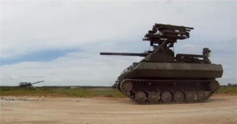 Uran-9: "Kẻ săn mồi" phục kích xe tăng trên chiến trường hiện đại