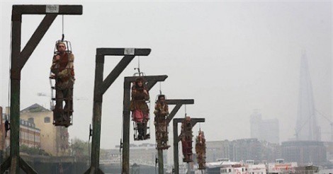 "Ghé thăm" bến tử hình khét tiếng một thời bên dòng sông Thames