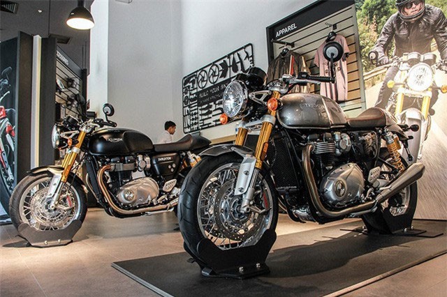 Bảng giá xe máy Triumph tại Việt Nam tháng 5/2018