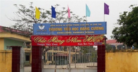 Bắt tạm giam nguyên hiệu trưởng trường tiểu học Đặng Cương