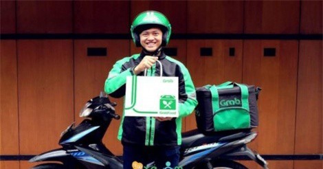 Sau xe ôm và taxi công nghệ, Grab đi ship đồ ăn