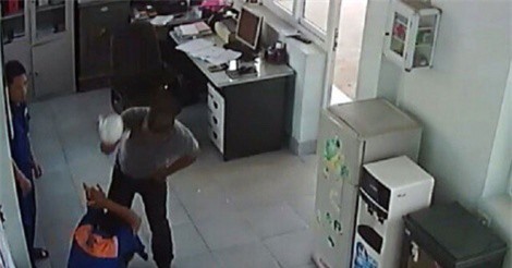 Triệu tập người đàn ông đánh tới tấp nhân viên bán xăng vì nghi gian dối
