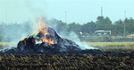 Đồng Nai yêu cầu người đốt đồng bên cao tốc phải báo trước