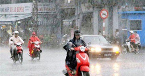Dự báo thời tiết(12/5): Đông Bắc Bộ có mưa rất to, khu vực từ Đà Nẵng đến Bình Thuận nắng nóng