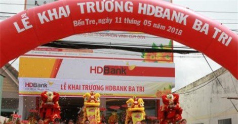 HDBank mở thêm điểm giao dịch tại khu vực Đồng bằng sông Cửu Long