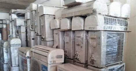 Kinh doanh điều hòa đã qua sử dụng "nóng" những ngày đầu hè
