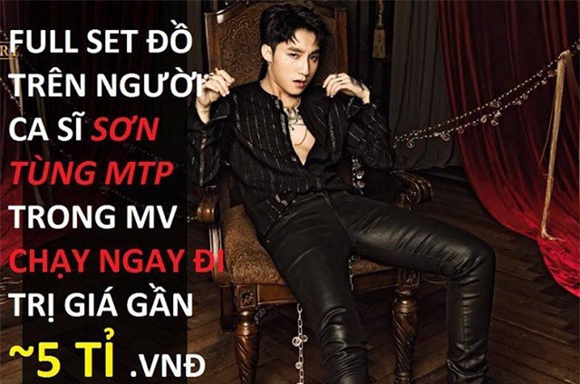 "Bóc giá" set đồ lên tới 5 tỷ đồng được Sơn Tùng M-TP đầu tư cho MV “Chạy ngay đi”