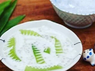 Cách nấu chè dừa non sầu riêng giải khát ngày Hè