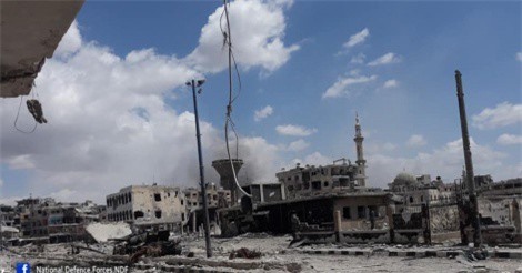 Chùm ảnh: Quân đội Syria đánh IS tan tác ở Nam Damascus