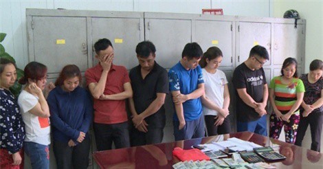 Triệt phá đường dây đánh bạc với số tiền giao dịch hơn 100 tỷ đồng ở Thanh Hóa