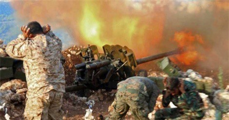 Pháo binh Syria nướng chín hàng chục khủng bố ở Hama 