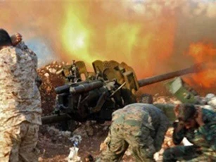 Pháo binh Syria nướng chín hàng chục khủng bố ở Hama
