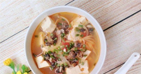Cách nấu canh ốc nấu đậu phụ đổi vị cuối tuần