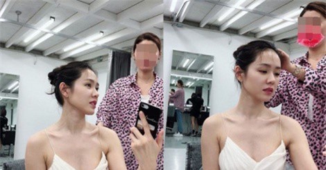 'Chị đẹp' Son Ye-jin khoe vẻ quyến rũ ở hậu trường chụp ảnh