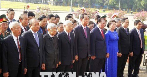 Lãnh đạo Đảng, Nhà nước vào Lăng viếng Chủ tịch Hồ Chí Minh