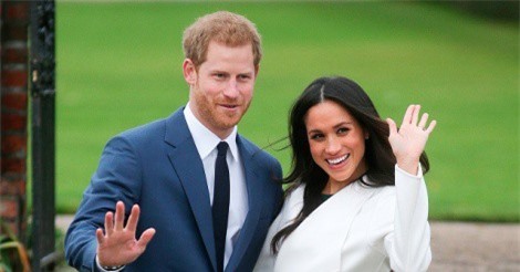 Hoàng gia Anh công bố tước hiệu cho Hoàng tử Harry và cô dâu thường dân