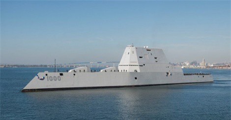 Khám phá USS Zumwalt - tàu khu trục lớn nhất của Hải quân Mỹ