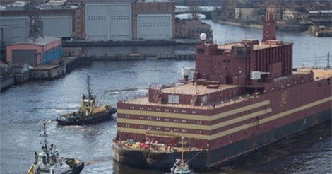 Nga ra mắt nhà máy điện hạt nhân nổi đầu tiên trên thế giới