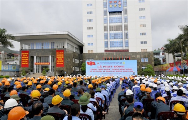 Tập đoàn Than - Khoáng sản Việt Nam: Phát động điểm “Tháng hành động về ATVSLĐ năm 2018”