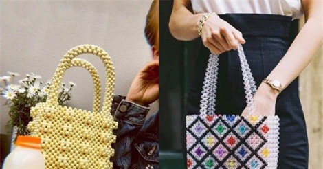 Túi kết cườm khiến tín đồ thời trang thế giới mê đắm