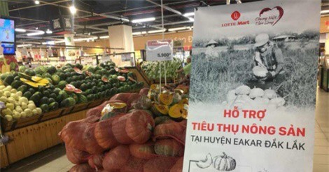 Các siêu thị liên tục "giải cứu" nông sản cho người nông dân