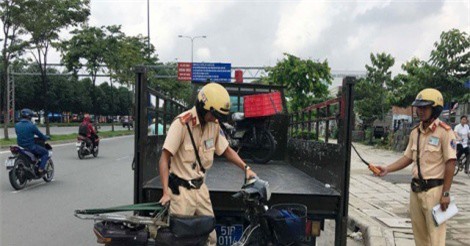 Điều tra vụ mất 3 xe máy của người vi phạm tại Đội CSGT Cát Lái ở TP.HCM