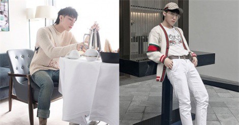 Không chỉ chăm chút quần áo, Sơn Tùng sắm luôn cả tất hàng hiệu