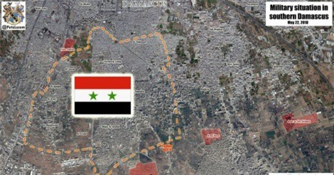 Quân đội Syria quét sạch IS khỏi Damascus 