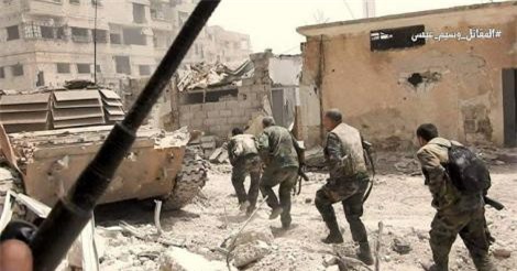 Quân đội Syria "tống cổ" IS khỏi Hajar Al-Aswad ở Nam Damascus