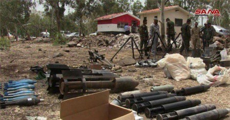 Chùm ảnh: Quân đội Syria giành "chiến lợi phẩm" ở Bắc Homs